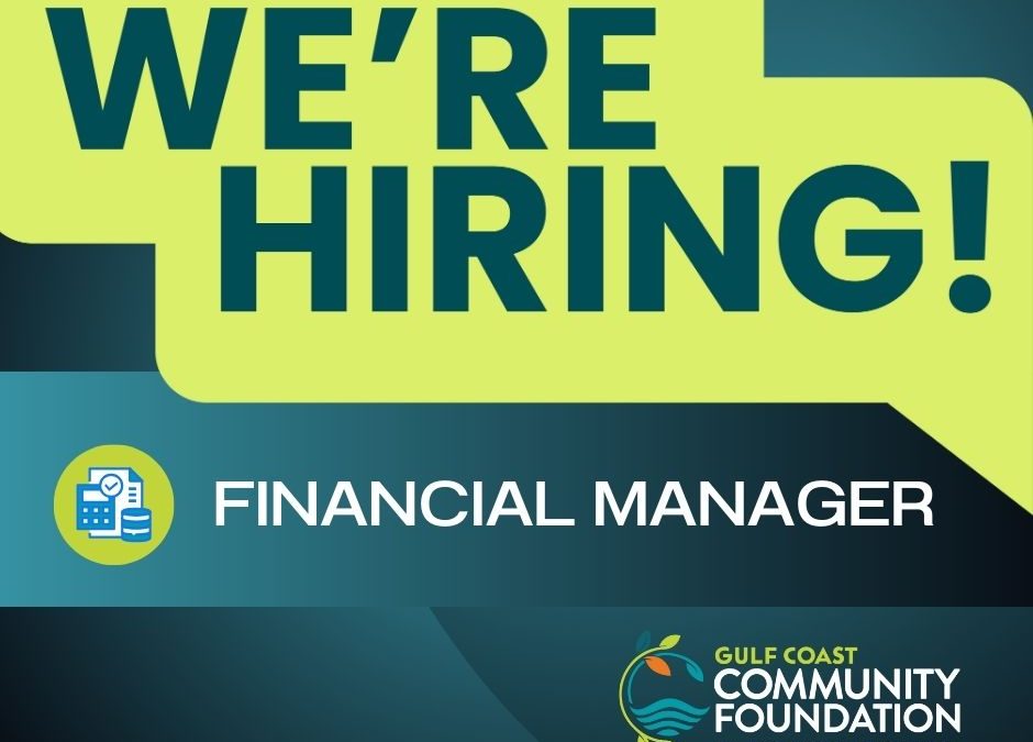 We’re Hiring: Financial Manager