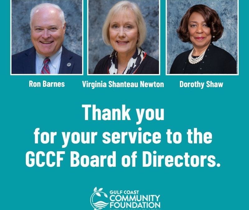 A legacy of service: Recognizing our retiring Board members