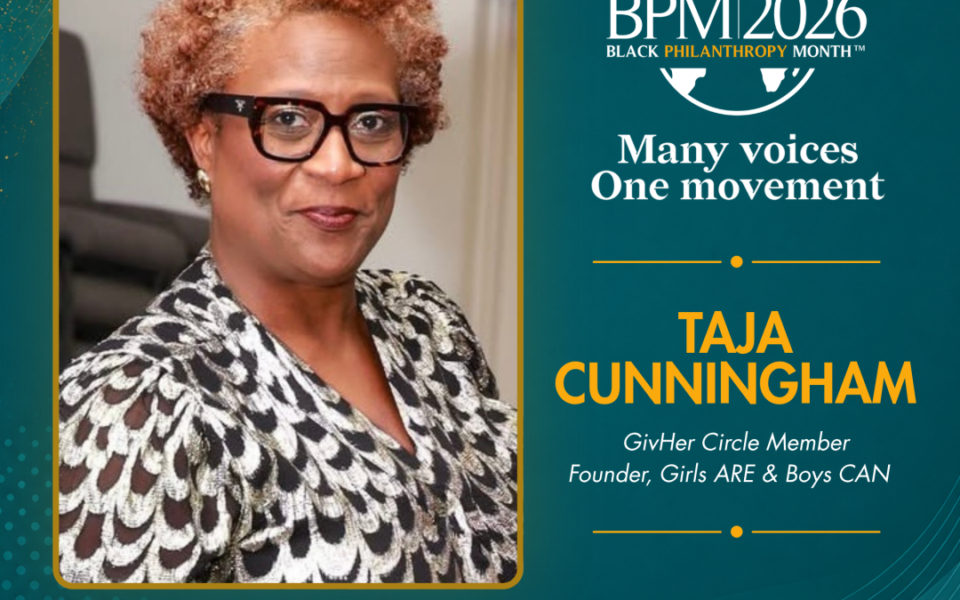 Black Philanthropy Month Spotlight: Taja Cunningham