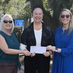 From left: Lisa Birmingham, director of Grants and Scholarships at GCCF; Wendy Wagner, manager of Batman’s LBMS Animal Rescue Foundation in Long Beach; and Dr. Christen H. Duhé, president and executive director of GCCF.